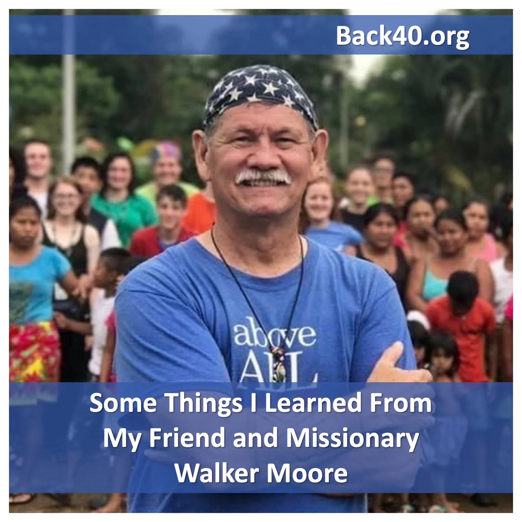 Some Things I Learned From Walker Moore