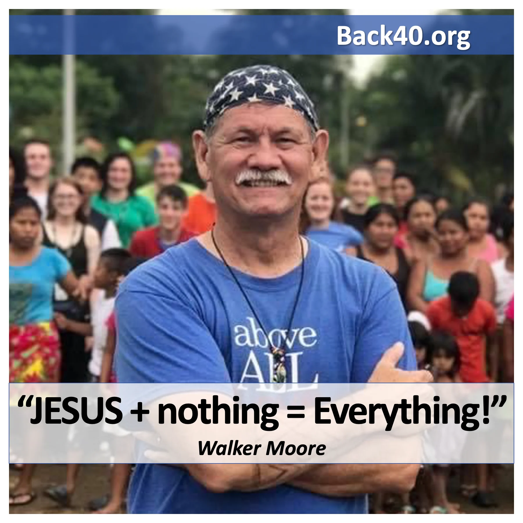 JESUS + nothing = Everything!