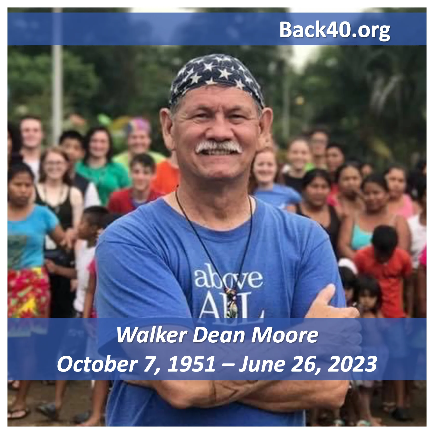 Walker Dean Moore | October 7, 1951 - June 26, 2023